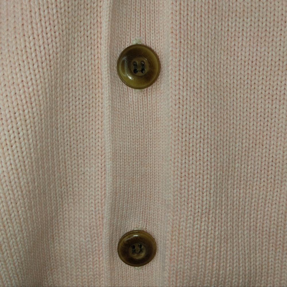 LL Bean Button Up Cardigan Size L - Picture 7 of 11
